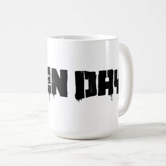 Mok groene dag Logo (Voorkant rechts)