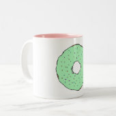 Mok Groene donut (Voorkant links)