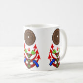 Mok groene kikkerpiek (Voorkant rechts)