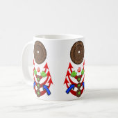 Mok groene kikkerpiek (Voorkant links)