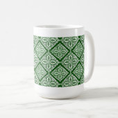 Mok groene Medallions koffie (Voorkant rechts)