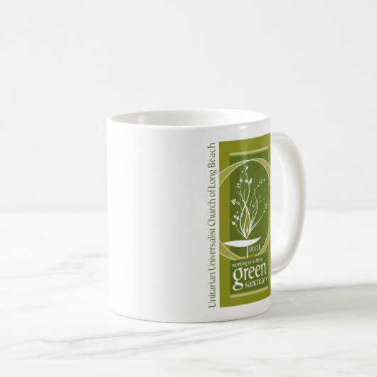 Mok groene sanctie koffie (Voorkant rechts)