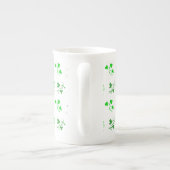 Mok Groene Shamrocks Pattern (Achterkant)