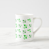 Mok Groene Shamrocks Pattern (Rechts)