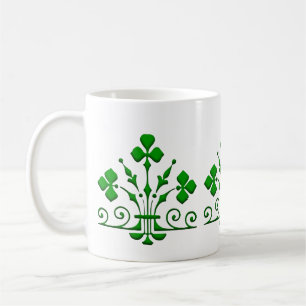 Mok  groene Shamrocks Pattern