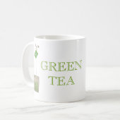 Mok groene thee (Voorkant links)