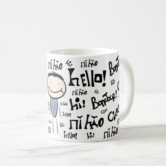 Mok groeten (Voorkant rechts)