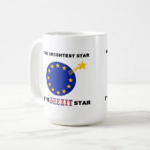 Mok Groot-Brittannië Brexit Star (Voorkant links)