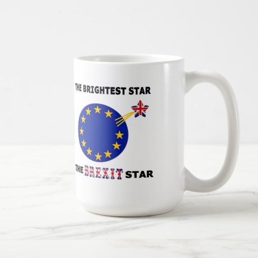 Mok Groot-Brittannië - Brexit Star Britse vlag (Rechts)