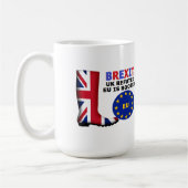 Mok Groot-Brittannië Brexit Verenigd Koninkrijk Af (Links)