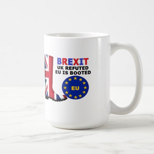 Mok Groot-Brittannië Brexit Verenigd Koninkrijk Af (Rechts)