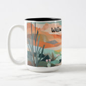 Mok Groot met Western Abstract Schilderachtig (Links)