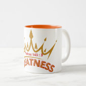 Mok-grootheid Tweekleurige Koffiemok (Voorkant rechts)