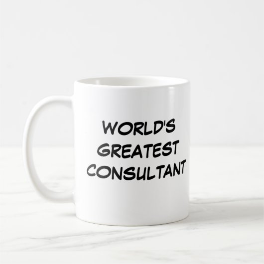 mok "Grootste consultant ter wereld" (Links)