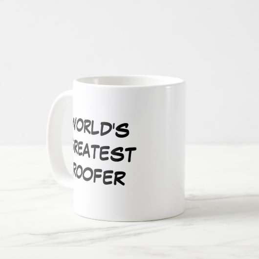 mok "Grootste Roofer ter wereld" (Voorkant links)
