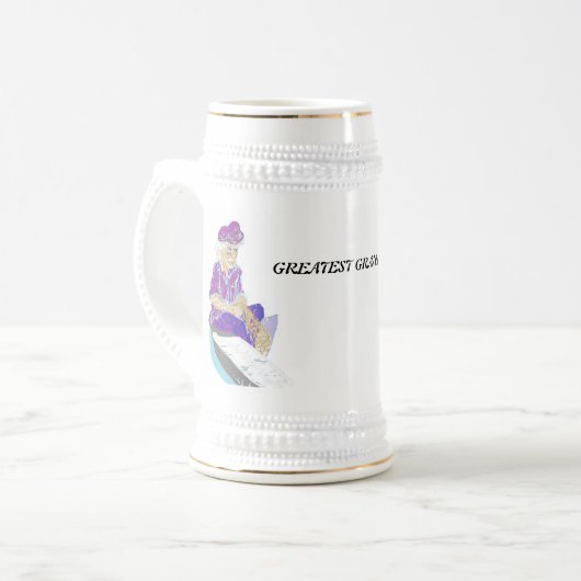 Mok: Grootvader Bierpul (Voorkant links)