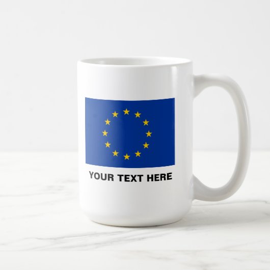 Mok grote koffie in de EU | EU-Europa (Rechts)