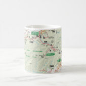 Mok Grote Smoky Mountains plattegrond (Center)