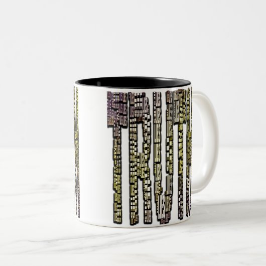 Mok Grote Waarheid Klein Klein Klein Leugens Grapp (Voorkant rechts)