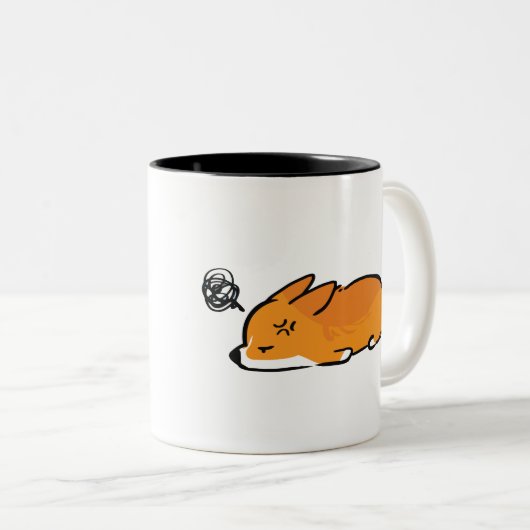 Mok Grumpy Corgi (Voorkant rechts)