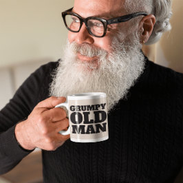 MOK GRUMPY OUDE MAN KOFFIE