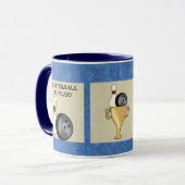 Mok Gutterball Bowler (Voorkant links)