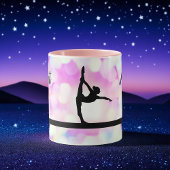 Mok Gymnastiek Beam Bokeh met naam voor gymnast