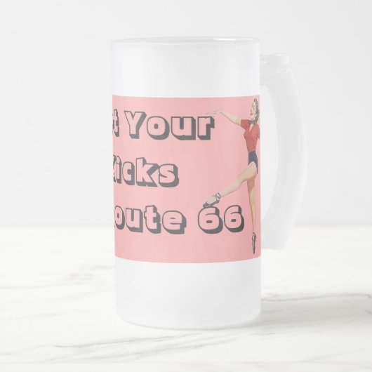 Mok Haal uw auto op route 66 (Voorkant rechts)