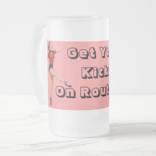 Mok Haal uw auto op route 66 (Voorkant links)