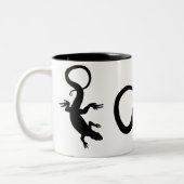 Mok hagedis met hagediartschaken (Links)