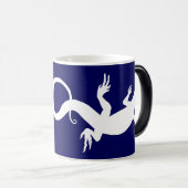 Mok hagedis met hagediartschaken (Voorkant rechts)