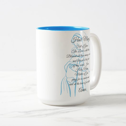 Mok Hail Mary Prayer (Voorkant rechts)