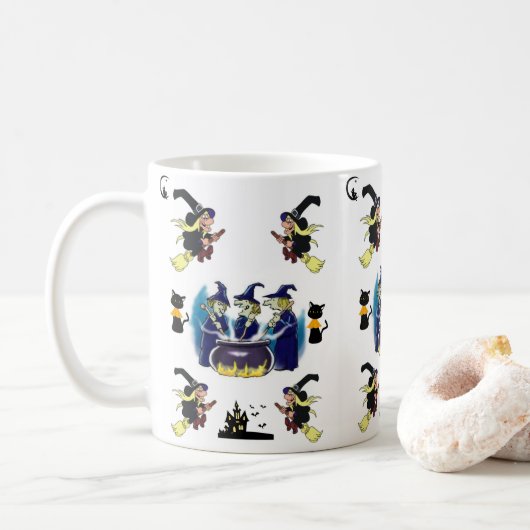 mok halloween (Met donut)