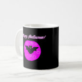 Mok Halloween Bat Coffee (Voorkant links)