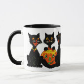  Mok Halloween Black Cats uit de jaren dertig (Links)