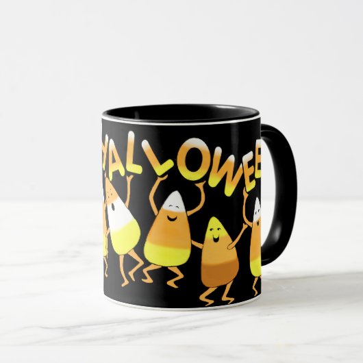 Mok Halloween Candy Corn (Voorkant rechts)