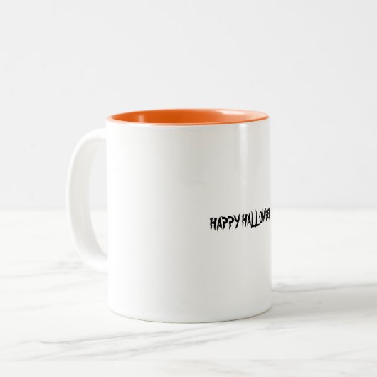 Mok Halloween Coffee (Voorkant links)