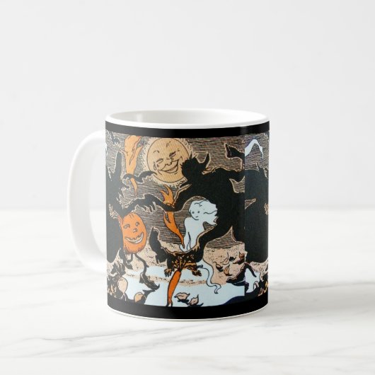  Mok Halloween Coffee (Voorkant links)