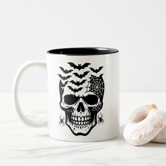 Mok Halloween Coffee (Met donut)
