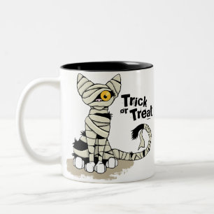 Mok Halloween Mummy Cat Trick or treat