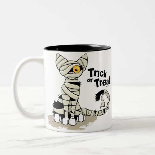 Mok Halloween Mummy Cat Trick or treat (Links)