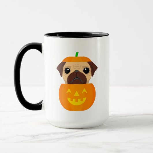Mok Halloween Pugkin Coffee (Links)