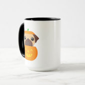 Mok Halloween Pugkin Coffee (Voorkant links)