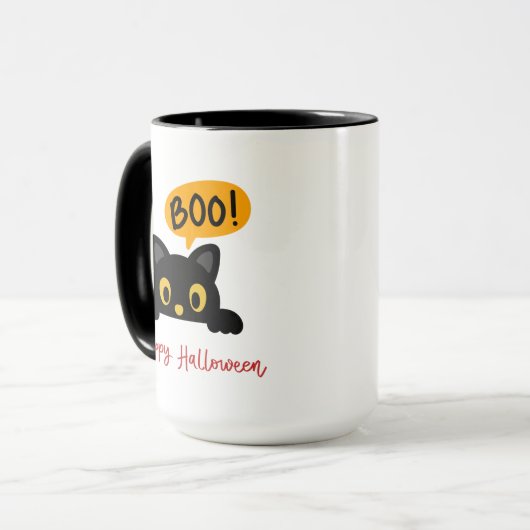 Mok Halloween Pumpkin (Voorkant links)