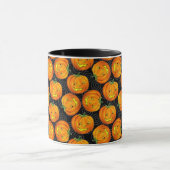 Mok Halloween Pumpkin Pattern (Midden)