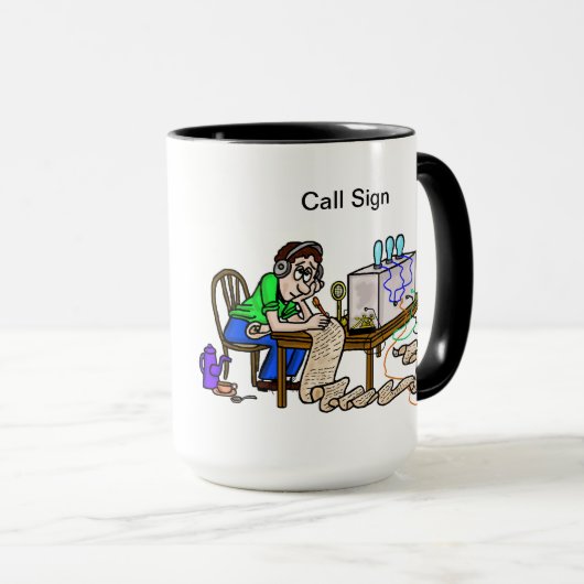 Mok Ham Operator Kopieerbericht (Voorkant rechts)