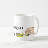 Mok Ham Radio "Fist Fight" door Brownielocks (Voorkant rechts)