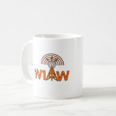 Mok Ham Radio W1AW Coffee (Voorkant links)
