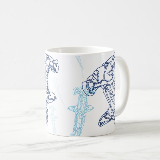 Mok hamerhaai (Voorkant rechts)