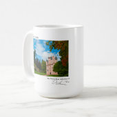 Mok handtekening Craigievar Castle (Voorkant links)